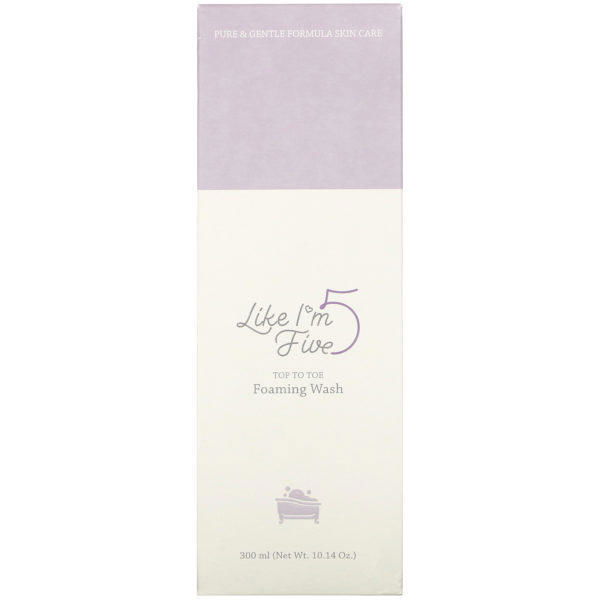 Like I'm Five, Top To Toe Foaming Wash, 10.14 oz (300 ml) - Imagen 2