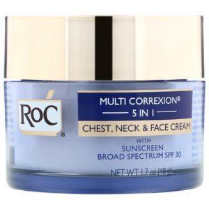 RoC, Multiconexión 5 en 1, crema para la cara, el cuello y el pecho, 1.7 oz (48 g)