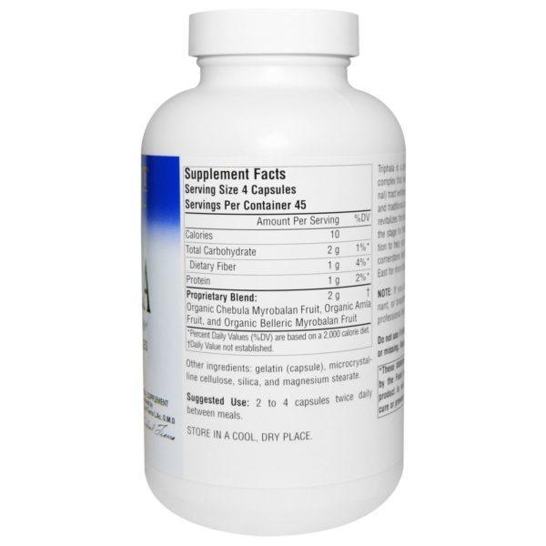 Planetary Herbals, Triphala, 500 mg, 180 cápsulas - Imagen 2