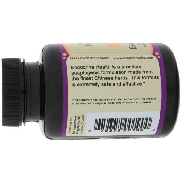 Dragon Herbs, Salud Endocrina, 450 mg, 100 cápsulas vegetales - Imagen 3