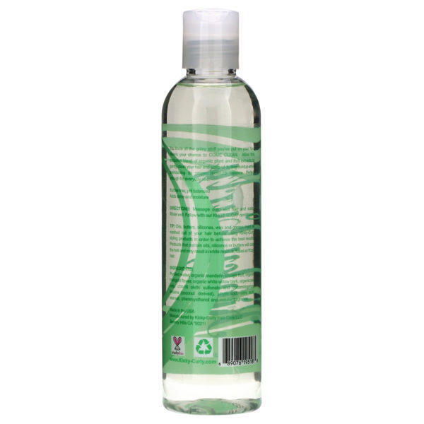 Kinky-Curly, Come Clean, Champú Hidratante Natural, 8 oz (236 ml) - Imagen 2