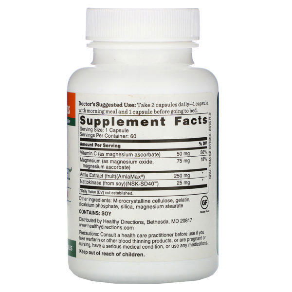 Dr. Williams, Total Cardio Cover + Magnesium, 60 Capsules - Imagen 2
