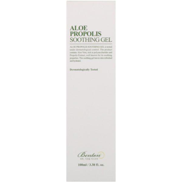 Benton, Gel de propóleos calmante de aloe, 100 ml - Imagen 2