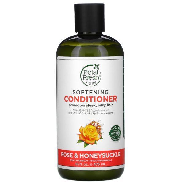 Petal Fresh, Acondicionador puro suavizante de rosa y madreselva, 16 onzas (475 ml)