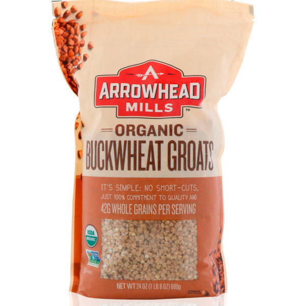 Arrowhead Mills, Orgánico, Grañones de Alforfón, 24 oz (680 g)