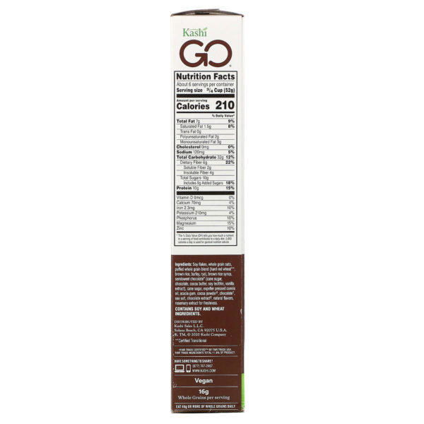 Kashi, GO Lean, Chocolate Crunch, 12.2 oz (345 g) - Imagen 2