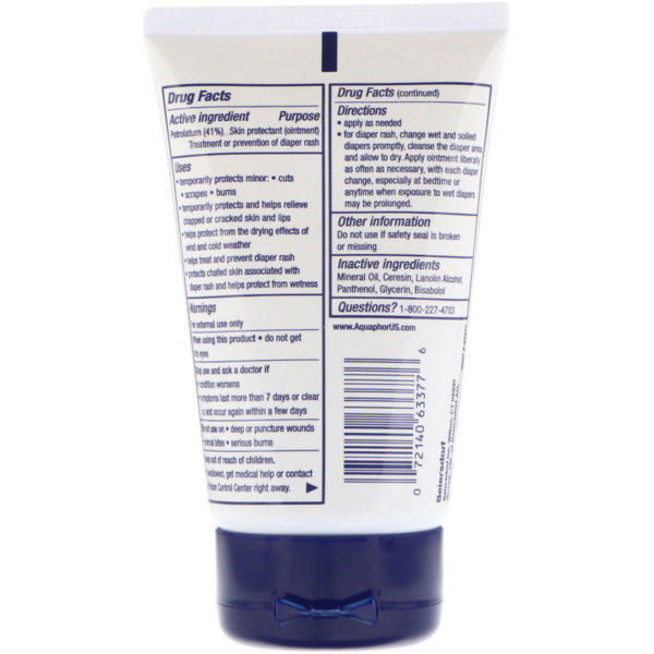 Aquaphor, Baby, Pomada Curativa, 3 oz (85 g) - Imagen 2