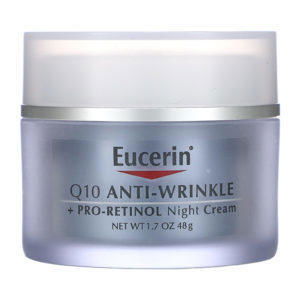 Eucerin, Q10 Anti-Wrinkle + Pro-Retinol Night Cream , 1.7 fl oz (48 g)