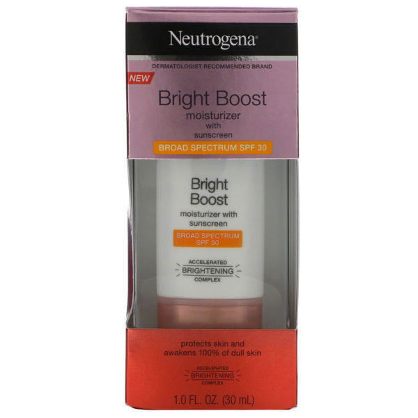 Neutrogena,  Bright Boost Moisturizer, SPF 30, 1 fl oz (30 ml) - Imagen 2