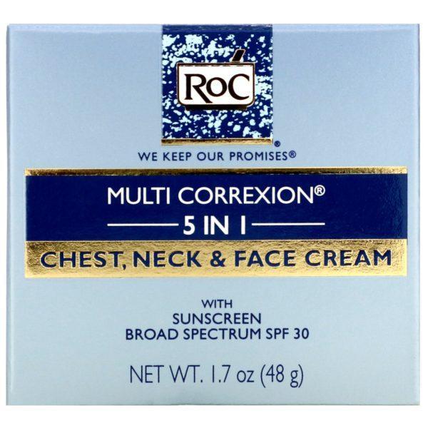 RoC, Multiconexión 5 en 1, crema para la cara, el cuello y el pecho, 1.7 oz (48 g) - Imagen 2