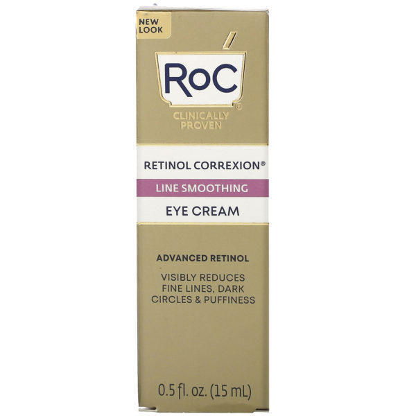 RoC, Retinol Correxion Line Smoothing Eye Cream, 0.5 oz (15 ml) - Imagen 2
