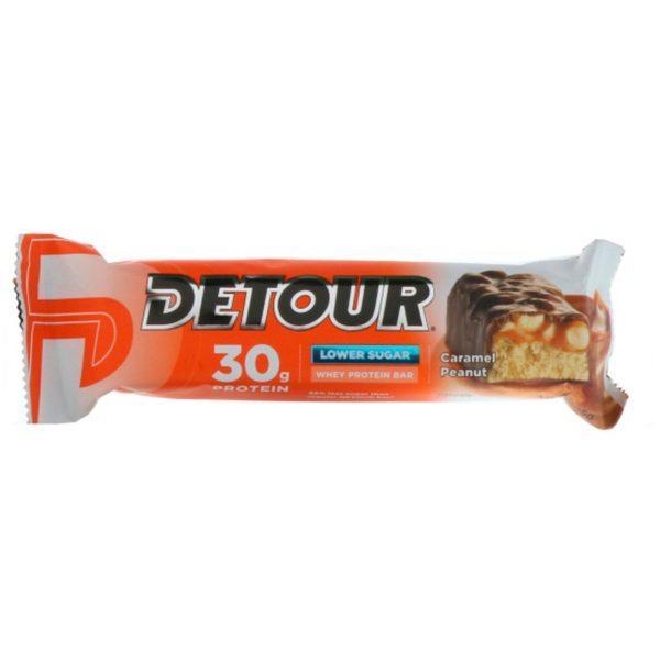 Detour, Whey Protein Bar, Caramel Peanut, 12 Bars, 3 oz (85 g) Each - Imagen 4