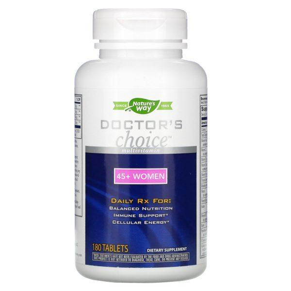 Enzymatic Therapy, Multivitaminas Doctor's Choice, Mujeres Mayores de 45 años, 180 Tabletas - Imagen 4