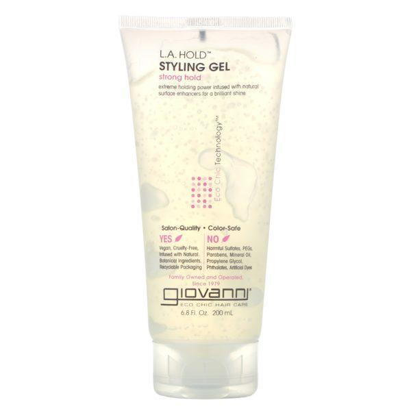 Giovanni, L.A. Natural, Gel para Estilizar, Fuerte, 6.8 fl oz (200 ml)