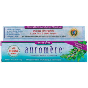 Auromere, Pastadental Ayurvédica de Hierbas, Sin Menta, 4.16 oz (117 g)