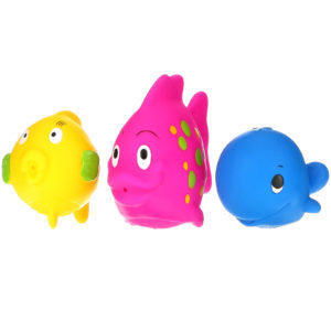 Nuby, Fun Fish Squirters, 6+m, 3 Pack