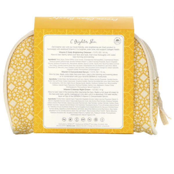 Derma E, Brighten & Go, Clean Beauty Travel Kit, 5 Piece Kit - Imagen 2