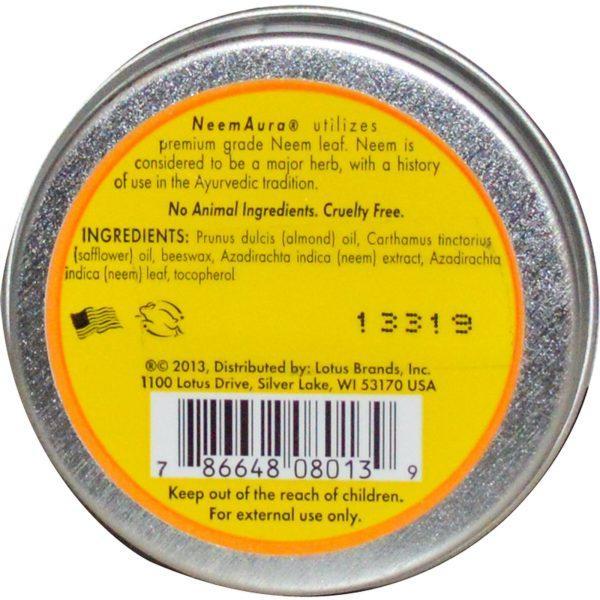 NeemAura, Bálsamo de Neem para la piel, 1 oz (30 ml) - Imagen 2