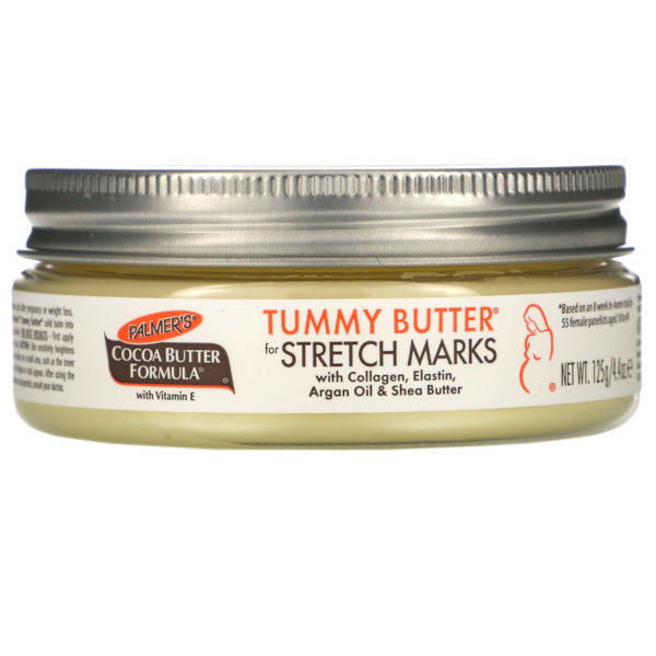 Palmer's, Fórmula de Manteca de Cacao, Tummy Butter, Para líneas finas, 4.4 oz (125 g) - Imagen 3