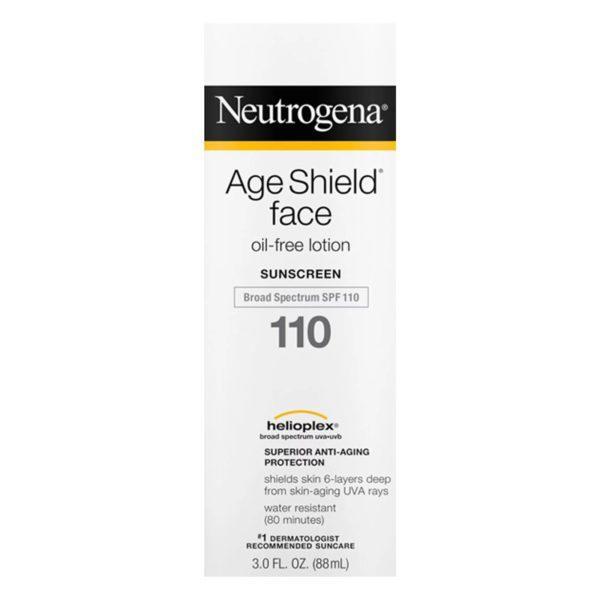 Neutrogena, Age Shield Face, Bloqueador solar sin aceite, SPF 110, 3 oz (88 ml) - Imagen 2