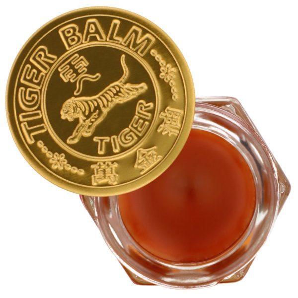 Tiger Balm, Pomada aliviadora de dolor, Extra fuerte, 0.63 oz (18 g) - Imagen 4
