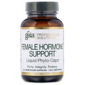 Gaia Herbs Professional Solutions, Promueve la salud hormonal femenina, 60 cápsulas con relleno líquido