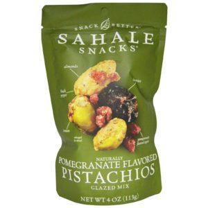 Sahale Snacks, Snack Better, Granada Natural, Pistachos saborizados, Mezcla Azucarada, 4 oz (113 g)