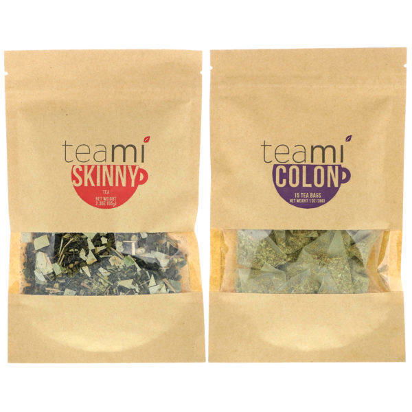 Teami, 30 Day Detox, Skinny Tea Blend + Colon Tea Blend, 1 Kit - Imagen 3