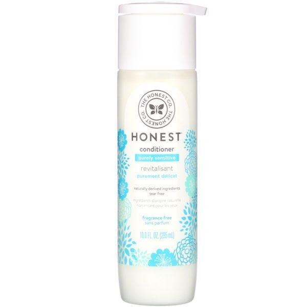 The Honest Company, Acondicionador para pieles sensibles, Sin fragancia, 295 ml (10,0 oz. líq.)