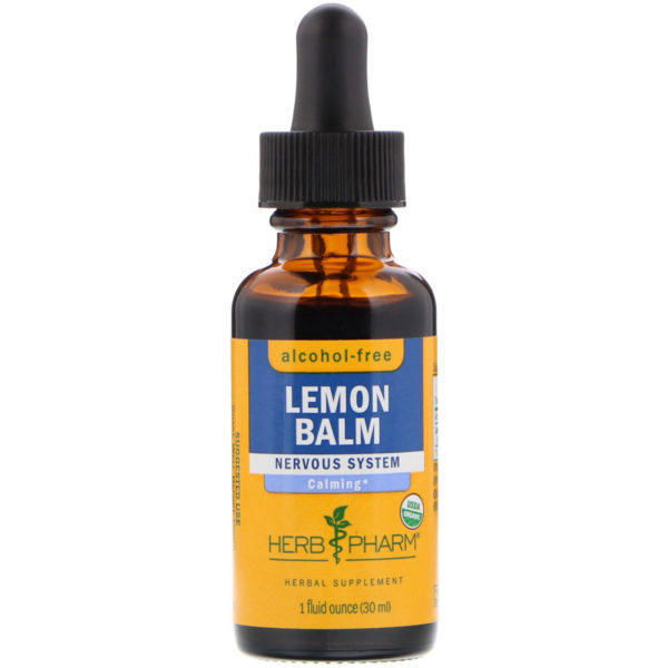 Herb Pharm, Bálsamo de limón, sin alcohol, 1 fl oz (30 ml)