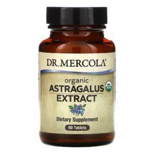 Dr. Mercola, Organic Astragalus Extract, 60 Tablets