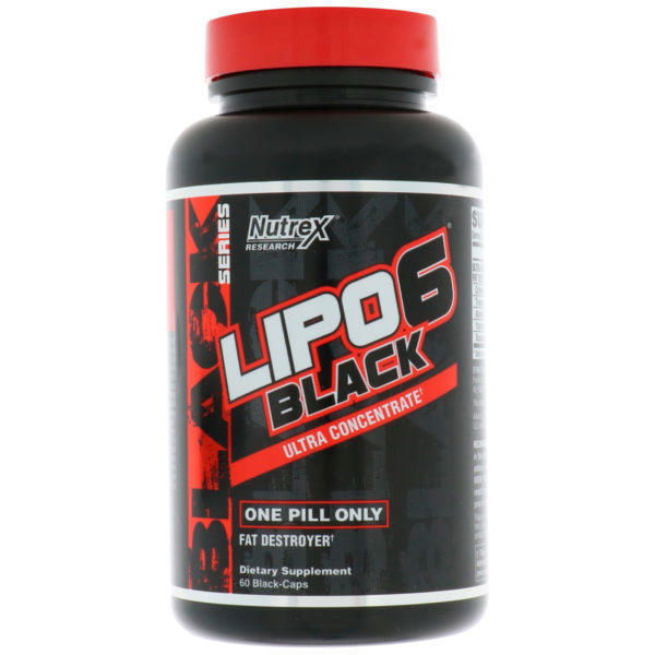 Nutrex Research, LIPO-6 negro, Ultraconcentrado, 60 cápsulas negras - Imagen 3
