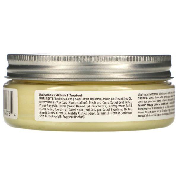 Palmer's, Fórmula de Manteca de Cacao, Tummy Butter, Para líneas finas, 4.4 oz (125 g) - Imagen 4