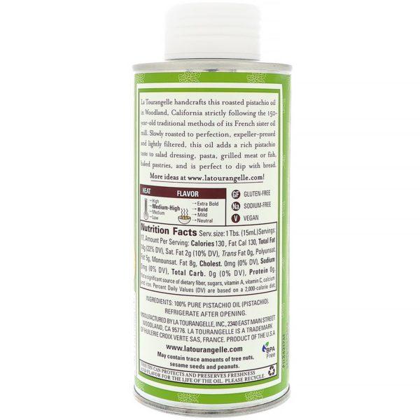 La Tourangelle, Roasted Pistachio Oil, 8.45 fl oz (250 ml) - Imagen 2
