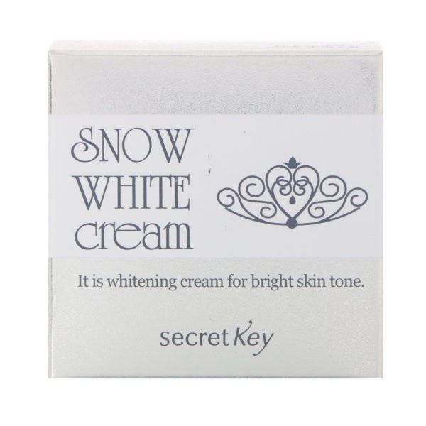 Secret Key, Crema Snow White, crema blanqueadora, 50 g - Imagen 2