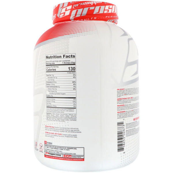 ProSupps, PS Whey, Strawberry Banana, 5 lb (2268 g) - Imagen 2
