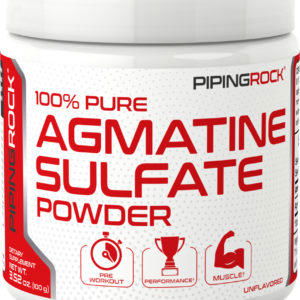 Sulfato de agmatina en polvo, 3.52 oz (100 g) Botella/Frasco