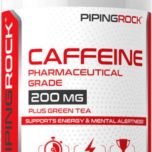 Cafeína con té verde, 200 mg, 100 Tabletas