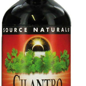 Eliminación de toxinas del metal a base de cilantro con clorela, 4 fl oz (118 mL) Frasco con dosificador