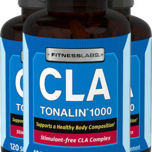 CLA Tonalin, 1000 mg, 120 Perlas, 3  Botellas/Frascos