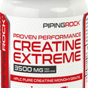 Monohidrato de creatina , 3500 mg (por porción), 120 Cápsulas de liberación rápida