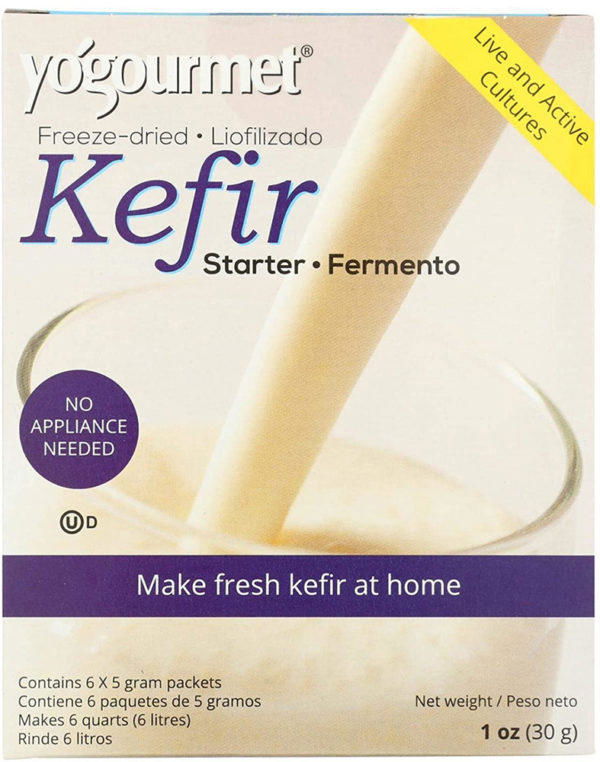 Iniciador de kéfir liofilizado, 1 oz (30 g) Caja