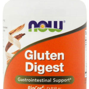 Enzimas digestivas de gluten, 60 Cápsulas vegetarianas