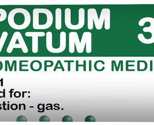 Lycopodium clavatum 30c, fórmula homeopática para gases e indigestiones, 80 Gránulos