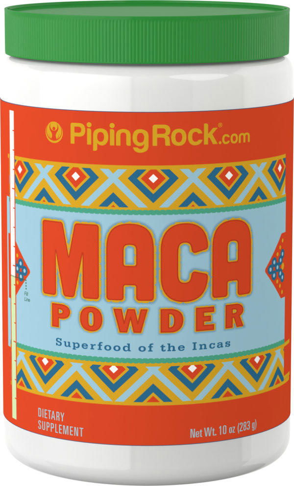 Maca en polvo, producto superalimenticio inca, 10 oz (283 g) Botella/Frasco