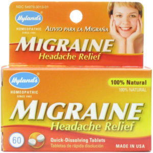 Dolor de cabeza con migraña, 60 Tabletas