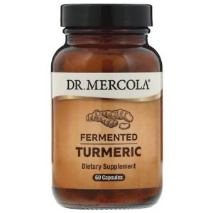 Dr. Mercola, Cúrcuma fermentada, 60 cápsulas
