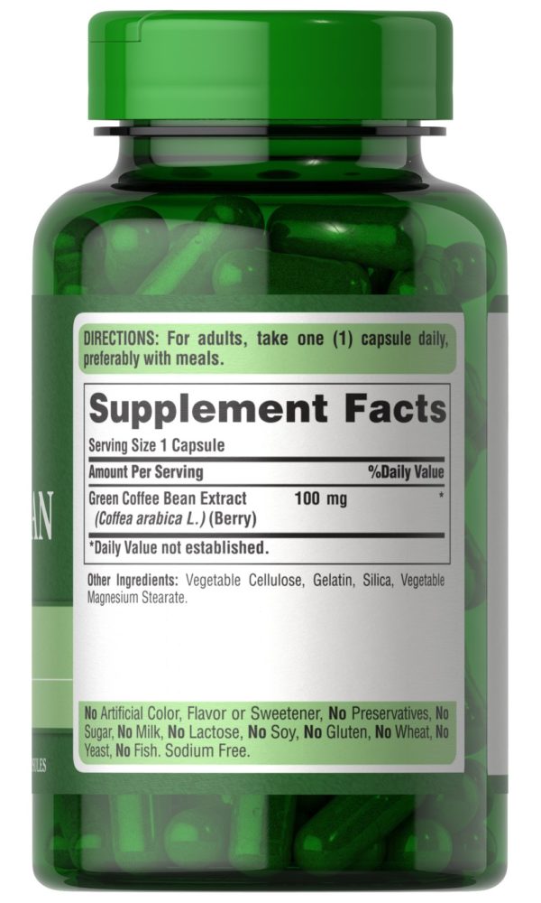Extracto de grano de café verde 100 mg - Imagen 4