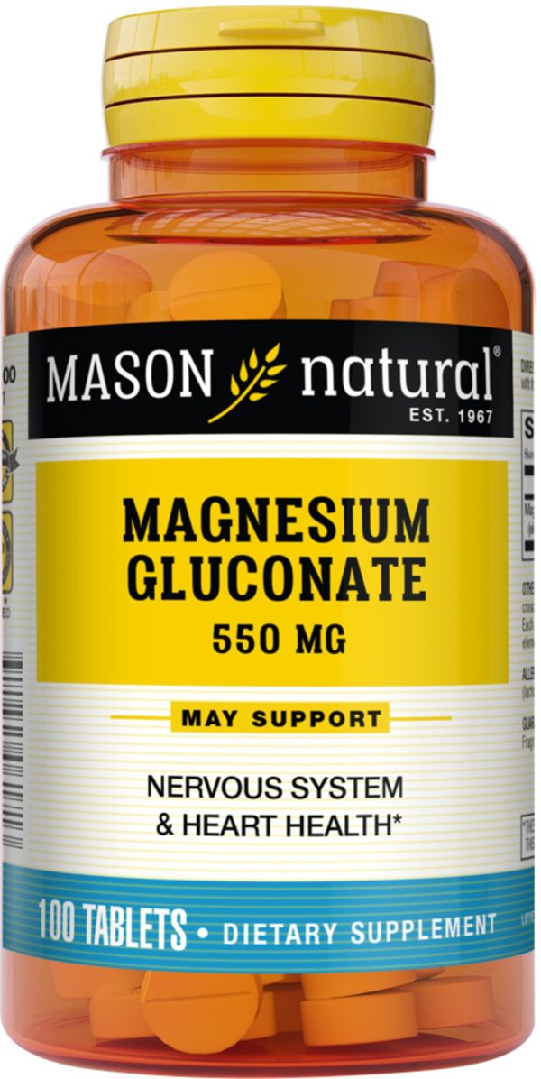 Gluconato de magnesio 550 mg