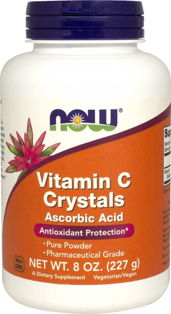 Cristales de vitamina C